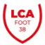 Clublogo voetbalvereniging L.c.a Foot 38 2