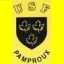 Club logo football club Pamproux Usf