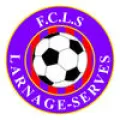 Club logo football club FC Larnage Serves