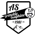 Club logo football club AS Grenoble Dauphine