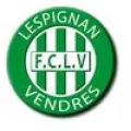 Club logo football club Lespignan Vendres FC