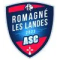 Club logo football club Romagne Landes As