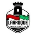 Club logo football club US Larroque