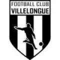 Club logo football club Villelongue Salanq.