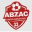 Clublogo voetbalvereniging Abzac Us 33