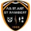 Club logo football club A.s. St Just St Ramb