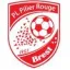 Club logo football club Brest Pl Pil Rouge