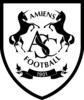 Club logo football club Amiens Scf uit Amiens en St Vaast En Chaussee