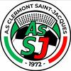 Club logo football club As Clermont St Jacqu uit Clermont Ferrand en Aubiere