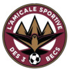 Logo du club de football As Des 3 Becs uit Upie
