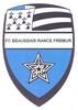 Logo du club de football Beaussais Rance Fc uit Pleslin Trigavou en Ploubalay