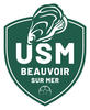 Clublogo voetbalvereniging Beauvoir Usm uit Beauvoir Sur Mer en Bois De Cene en St Gervais