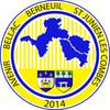 Club logo football club Bell.bern.st Jun.c. uit Bellac en Bussiere Poitevine en St Junien Les Combes