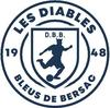 Clublogo voetbalvereniging Bersac Diables Bleus