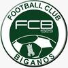Club logo football club Biganos Fc uit Biganos en Audenge en Mios en Marcheprime