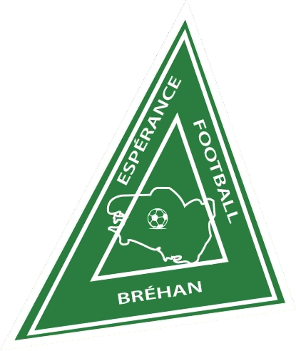 Historisch clublogo voetbalvereniging Espérance Bréhan