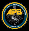 Club logo football club Brulon Apb Fc uit Brulon en Auvers Le Hamon en Chantenay Villedieu