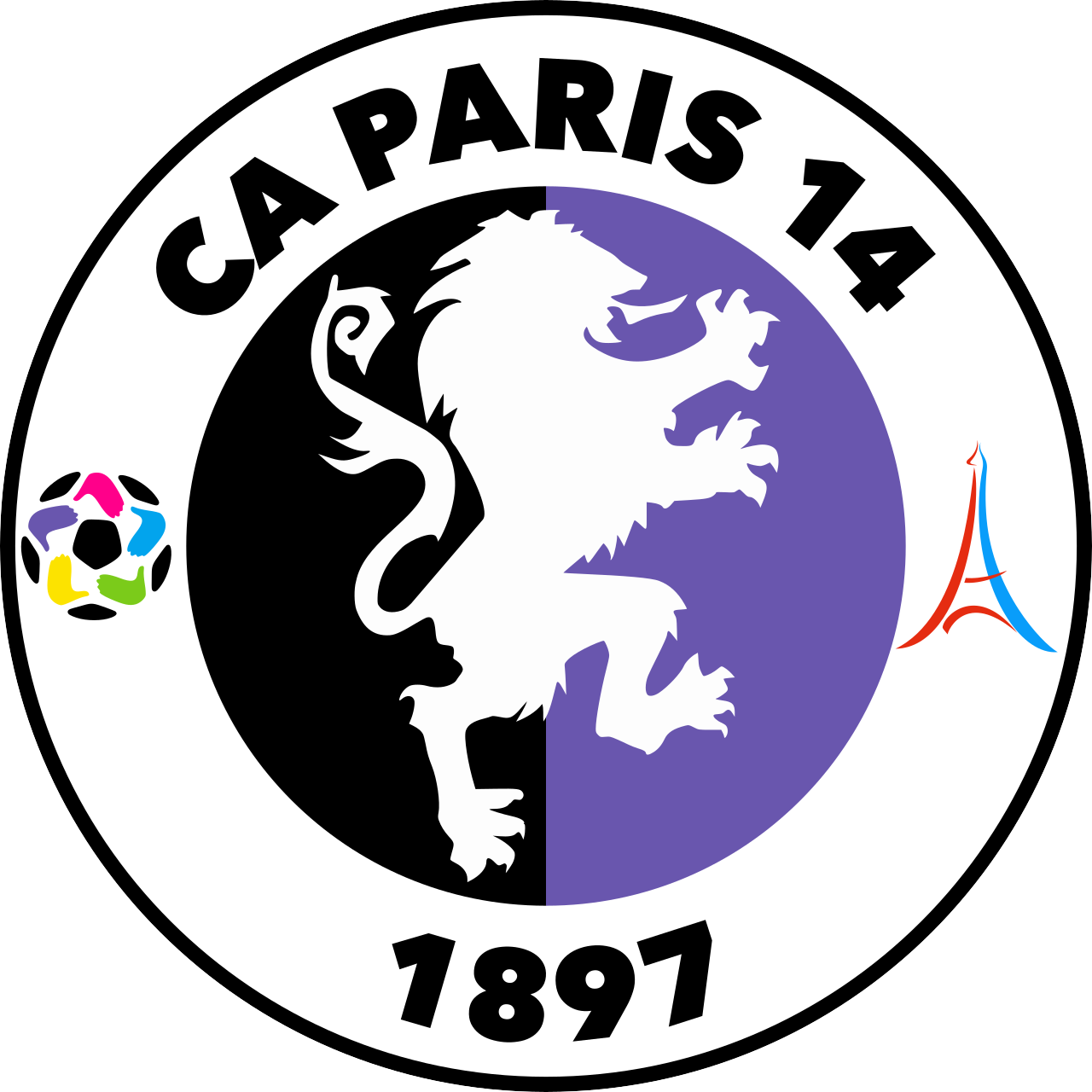 Club logo football club CA Paris 14