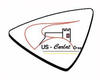 Club logo football club Carlat Cros U.s. uit Cros De Ronesque