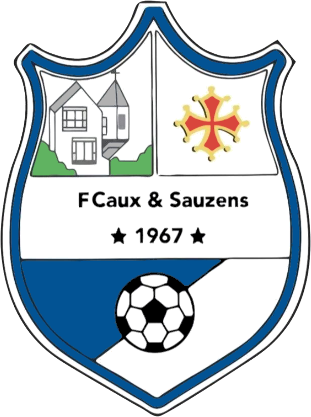 Club logo football club F. Caux et Sauzens