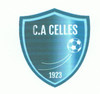 Club logo football club Celles. uit Celles en Segonzac en Tocane St Apre