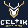 Logo du club de football Celtik Broceliande uit Paimpont en Maxent en Plelan Le Grand en Mauron