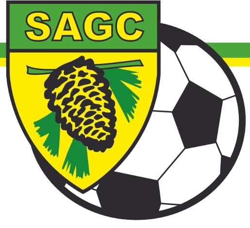 Historic club logo football club SAG Cestas