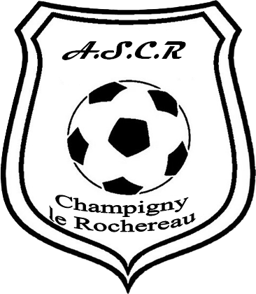 Historic club logo football club AS Champigny Le Rochereau