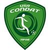 Logo du club de football Condat S/vienne Usa uit Condat Sur Vienne en Isle