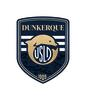 Clublogo voetbalvereniging Dunkerque Usl uit Bray Dunes en Teteghem Coudekerque Village en Dunkerque en Esquelbecq en Loon Plage