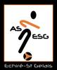 Clublogo voetbalvereniging Echire St Gelais As uit St Gelais en Celles Sur Belle en Cherveux