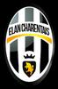 Club logo football club Elan Charentais Es uit Pleuville