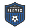 Club logo football club Eloyes Fc uit Eloyes en St Etienne Les Remiremont en St Nabord