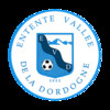 Clublogo voetbalvereniging Ent Vallee Dordogne uit La Bourboule en Le Mont Dore en St Sauves D Auvergne en Tauves