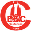 Club logo football club Es Coutancaise uit Coutances en Cambernon