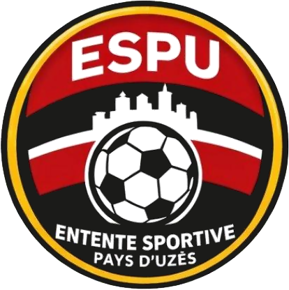 Historisch clublogo voetbalvereniging ES Pays d'Uzès