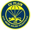 Logo du club de football Es Plain uit Picauville en La Haye en Ste Mere Eglise