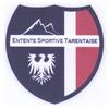 Logo du club de football Es Tarentaise uit Moutiers Tarentaise en Aigueblanche en La Lechere