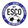 Clublogo voetbalvereniging E.s.c.olympique uit Echenevex en Sauverny