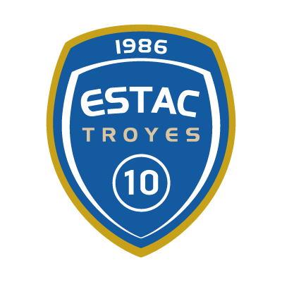 Logo du club de football Estac Troyes uit Troyes en Rosieres Pres Troyes