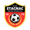Logo du club de football Etagnac Us uit Etagnac en Brigueuil