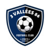 Clublogo voetbalvereniging Fc 3 Vallees 86 uit Verrieres en Civaux en Lhommaize