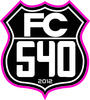 Clublogo voetbalvereniging Fc 540 uit La Begude De Mazenc en Dieulefit