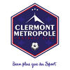 Club logo football club Fc Clermont Metropol uit Clermont Ferrand