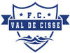 Club logo football club F.c. Du Val De Cisse uit Nazelles Negron en Charge en Chateau Renault en Poce Sur Cisse