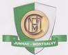 Club logo football club F.c. Junhac-montsalv uit Montsalvy en Junhac