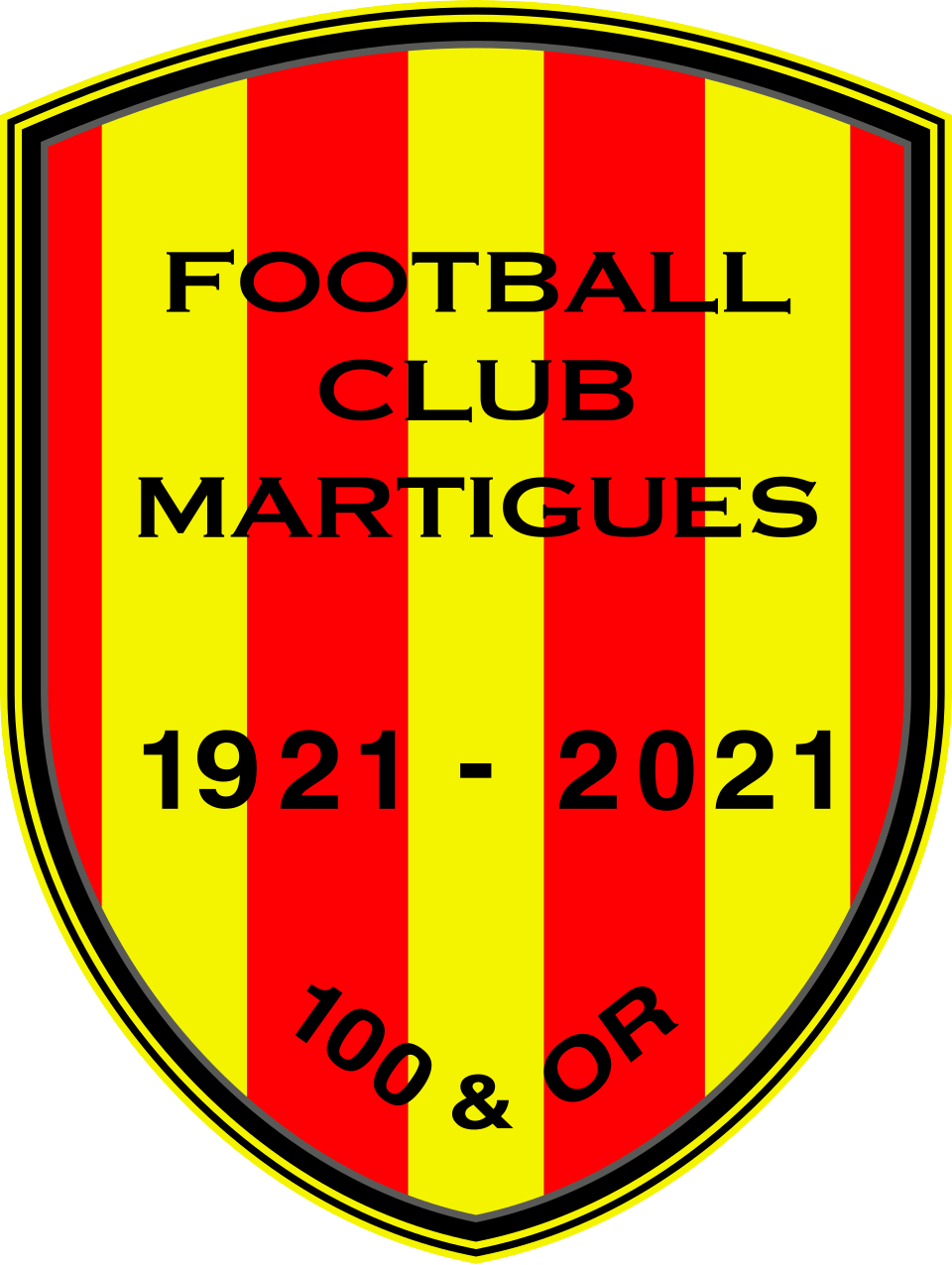 Logo historique du club de football FC Martigues