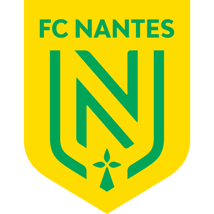 Club logo football club Fc Nantes uit Nantes en La Chapelle Sur Erdre