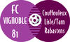 Logo du club de football F.c. Vignoble 81 uit Coufouleux en Cahuzac Sur Vere en Lisle Sur Tarn