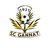 Clublogo voetbalvereniging Gannat S.c. uit Gannat en Brout Vernet en Chantelle